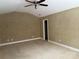 Spacious bedroom with vaulted ceilings and neutral carpet and paint at 9177 Bonnie Briar Cir, Charlotte, NC 28277