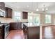 Charming kitchen featuring granite countertops and stainless steel appliances at 10004 Perth Moor Rd, Charlotte, NC 28278