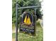 Sign for Harbor Club dock amenity, for resident's only at 14203 Queens Carriage Pl, Charlotte, NC 28278