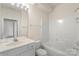 Bathroom featuring a tub and vanity at 14347 San Paolo Ln, Charlotte, NC 28277