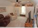 This bedroom has built-in closets, a window seat, and a ceiling fan for added comfort at 15250 Windward Ln, Lancaster, SC 29720