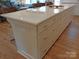Kitchen island featuring a countertop and ample storage space at 15250 Windward Ln, Lancaster, SC 29720