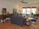 Inviting living room with hardwood floors and a view of the outdoors at 15250 Windward Ln, Lancaster, SC 29720
