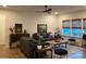 Cozy living room featuring modern decor, natural light, and comfortable seating at 15250 Windward Ln, Lancaster, SC 29720