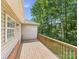 Inviting back deck perfect for outdoor relaxation and entertaining overlooks lush greenery at 2541 26Th Ne Ave, Hickory, NC 28601