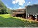 Backyard with a spacious wooden deck at 2541 26Th Ne Ave, Hickory, NC 28601