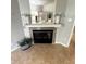 Charming fireplace with decorative mantle and hearth, perfect for cozy evenings at 2541 26Th Ne Ave, Hickory, NC 28601