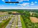Aerial view shows the community's proximity to downtown Monroe at 2717 Aubrey St, Monroe, NC 28110