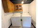 Basement laundry room featuring a washer and a dryer at 3115 Falling Creek Rd, Hickory, NC 28601