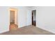 Bedroom featuring carpet floors and an ensuite bathroom at 328 Burrage Ne Rd, Concord, NC 28025