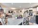 Open floor plan with dining area leading to the living room and kitchen at 4511 Hunton Dale Nw Rd, Concord, NC 28027
