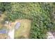 Aerial view of home surrounded by lush greenery with a spacious yard at 4630 Irish Potato Rd, Kannapolis, NC 28083