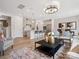 Open-concept living area with modern kitchen, dining space, and comfortable seating at 507 Webster Ln, Cramerton, NC 28032
