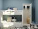 Cozy bedroom featuring a bunk bed and closet at 8426 Norman Forest Rd, Lancaster, SC 29720