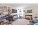 Bonus room featuring toys, tv, desk and plenty of space for playing or relaxing at 1013 Nez Perce Ln, Monroe, NC 28110