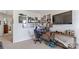 Well-lit home office featuring a desk, comfortable chair, and ample wall decorations at 1013 Nez Perce Ln, Monroe, NC 28110