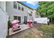 A well-kept backyard with patio, perfect for entertaining or relaxing at 10135 Blakeney Preserve Dr, Charlotte, NC 28277