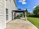 Patio with gazebo provides an outdoor living space and entertaining at 1016 Yellow Daisy Dr, Matthews, NC 28104