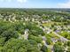An aerial view of a well-developed neighborhood with lush greenery, offering a serene living environment at 10621 Glenmac Rd, Charlotte, NC 28215