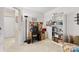 This home office features a built-in desk and storage space at 10621 Glenmac Rd, Charlotte, NC 28215