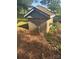 Exterior of concrete outbuilding with a roof in a grassy yard at 1270 N Enochville Ave, China Grove, NC 28023