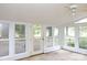 Bright sunroom with multiple windows providing natural light at 1270 N Enochville Ave, China Grove, NC 28023