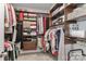 Large walk-in closet with custom shelving and plenty of space to organize clothing and accessories at 151 Outrigger Ln, Troutman, NC 28166