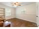 Spacious bedroom with wood floors, natural light and ample closet space at 1645 Brookdale Ave, Charlotte, NC 28210