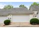 Spacious two-car garage door, providing ample parking and storage for homeowners at 181 Singleton Rd, Mooresville, NC 28117