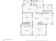 First floor plan layout including kitchen, bedroom, bathroom, sun room, dining, and living rooms at 200 W 14Th St, Salisbury, NC 28144