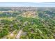 Scenic aerial view of the property surrounded by lush greenery with the cityscape skyline at 201 N Dotger Ave # C8, Charlotte, NC 28207