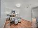 Spacious bedroom featuring hardwood floors, neutral tones, and ample natural light at 201 N Dotger Ave # C8, Charlotte, NC 28207