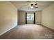 Spacious bonus room with neutral carpeting and a window view at 228 31St Avenue Ne Ct, Hickory, NC 28601