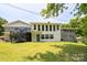 Expansive backyard view showcasing the multi-level deck and well-maintained lawn at 2617 Shady Lane Ave, Concord, NC 28027