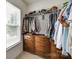 Organized walk-in closet with built-in shelving and drawers, offering ample storage space at 288 Sand Paver Way # 50, Fort Mill, SC 29708