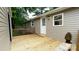 Spacious wooden deck off the rear of house, great for entertaining at 301 Carolina Blvd, Salisbury, NC 28146