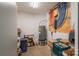 Unfinished basement area for storage and utilities, including a water heater at 3103 Richview Dr, Crouse, NC 28033