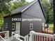 Exterior of 24X32 garage/shop space that's perfect for any hobbyist at 315 Wood Duck Loop, Mooresville, NC 28117