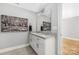 Elegant bathroom with double sinks, granite countertops, and stylish decor at 3902 Mcgee Point Rd, Terrell, NC 28682