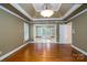 This Living Room features natural light and an open floor plan at 4672 Snow Dr, Harrisburg, NC 28075