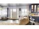Bright and welcoming living room with large beanbag chair, and an adjacent breakfast bar at 751 Northbrook Iii School Rd, Vale, NC 28168
