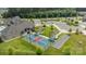 Community featuring a recreational area with a pickleball court, bocce court, and picnic area at 9435 Liberty Hill Dr, Mint Hill, NC 28227