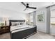 Cozy bedroom with neutral decor, a ceiling fan, and ample natural light at 999 Rushing Ln # 13, Fort Mill, SC 29715