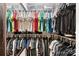 Organized walk-in closet with ample hanging space and visible shelving at 999 Rushing Ln # 13, Fort Mill, SC 29715