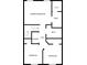 Second floor plan featuring a primary bedroom, two additional bedrooms, laundry, and three baths at 999 Rushing Ln # 13, Fort Mill, SC 29715