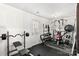 Home gym equipped with weights and exercise equipment for a complete workout at 999 Rushing Ln # 13, Fort Mill, SC 29715