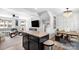 Open-concept living and dining area with modern furnishings at 999 Rushing Ln # 13, Fort Mill, SC 29715