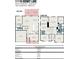 Detailed floor plan showcasing the layout of this spacious 3119 sq ft home at 11116 Godwit Ln, Charlotte, NC 28278