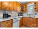 Functional kitchen with ample counter space and classic wood cabinets at 1330 5Th Ne St # 11, Hickory, NC 28601