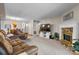 Spacious living room with open floor plan at 1330 5Th Ne St # 11, Hickory, NC 28601